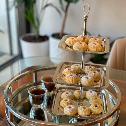 3 TIER CAKE STAND 23X23X38 cm