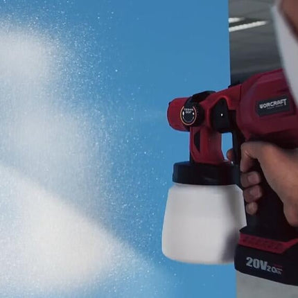 WORCRAFT CORDLESS SPRAY GUN 20V CSG-S20LIA