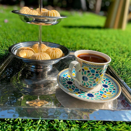 SMALL REC HAMMERED TRAY32 X 14 X 1