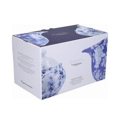 MIKASA HAMPTON PORCELAIN SUGAR BOWL AND CREAMER SET