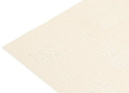 KITCHENCRAFT WOVEN CREAM SQUARE PLACEMAT