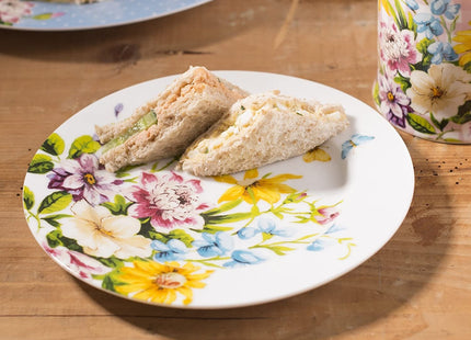 KATIE ALICE ENGLISH GARDEN SIDE PLATE FLORAL
