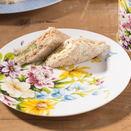 KATIE ALICE ENGLISH GARDEN SIDE PLATE FLORAL