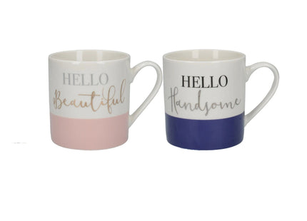 CREATIVE TOPS AVA &amp; I HIS AND HERS SET OF 2 CAN MUGS