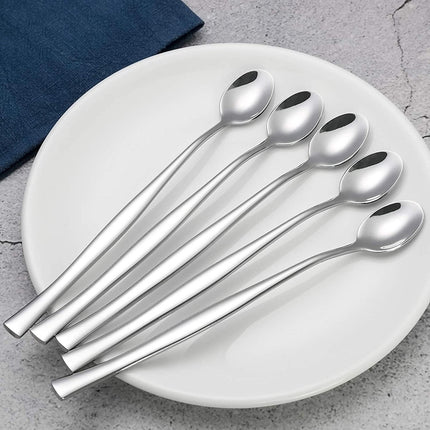 MASTER CLASS TWO DELUXE STAINLESS STEEL ICE CREAM / SODA SPOONS