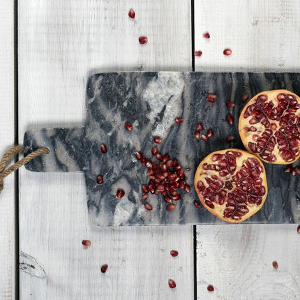 CREATIVE TOPS NATURALS MARBLE SERVE BOARD GREY