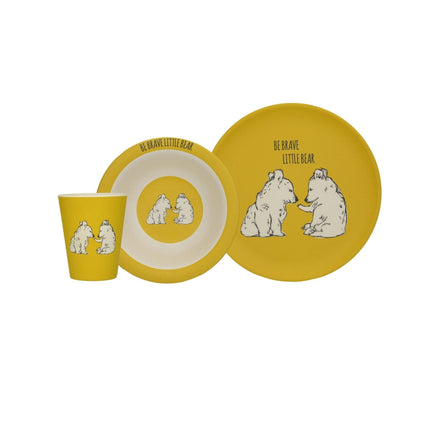 CREATIVE TOPS INTO THE WILD BEAR 3PC KIDS SET