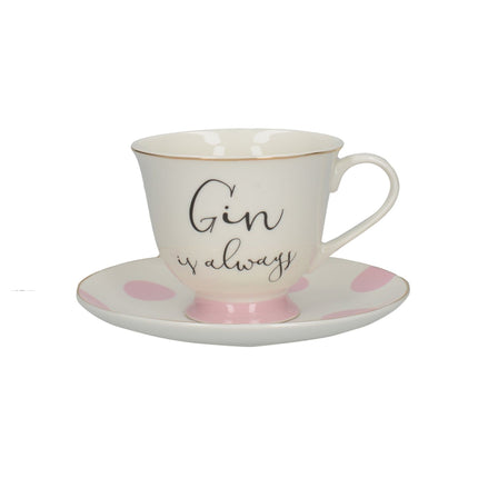 كوب و صحن جين