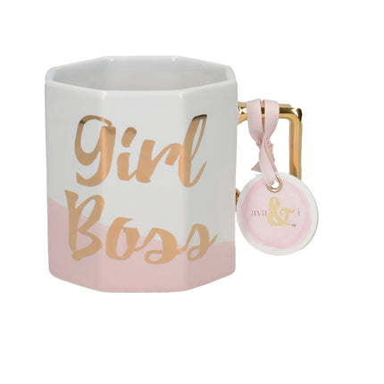 CREATIVE TOPS AVA & I OCTAGONAL MUG GIRL BOSS (β)