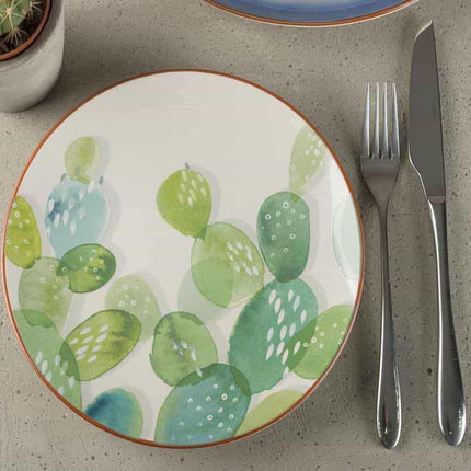 CREATIVE TOPS DRIFT SIDE PLATE CACTUS