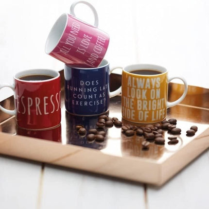 KITCHEN CRAFT FRIYAY 80ML ESPRESSO CUP WITH SAUCER