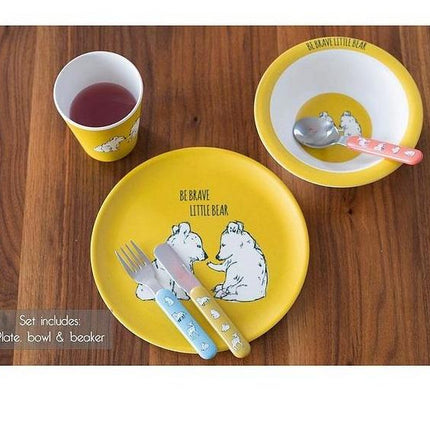 CREATIVE TOPS INTO THE WILD BEAR 3PC KIDS SET