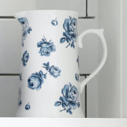 إبريق ماء كبير كاتي أليس النيلي الزهور