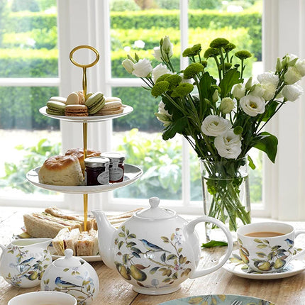 The English Table Spring Fruits 3 Tier Cake Stand (β)