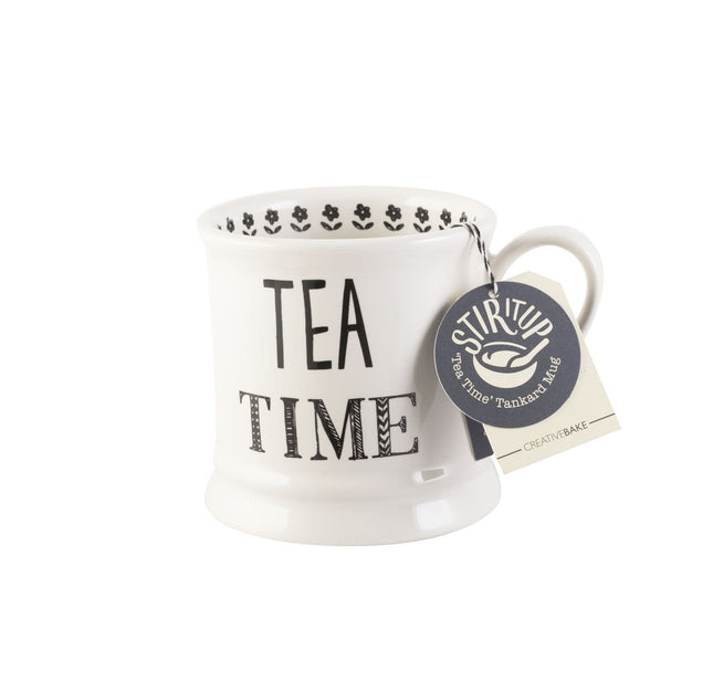 CREATIVE TOPS BAKE STIR IT UP TEA TIME TANKARD MUG