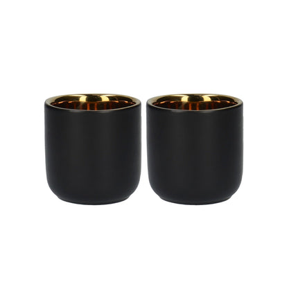 LA CAFETIERE EDITED SET OF 2 110ML DOUBLE WALLED MUGS