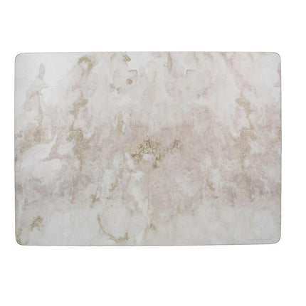 10.5 CM (4") CREATIVE TOPS GRAY MARBLE PACK OF 6 PREMIUM PLACEMATS 