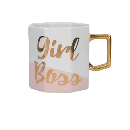 CREATIVE TOPS AVA & I OCTAGONAL MUG GIRL BOSS (β)