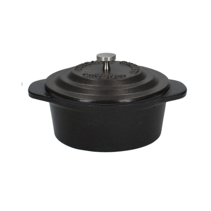 CREATIVE TOPS GOURMET CHEESE CAST IRON BAKER BLACK