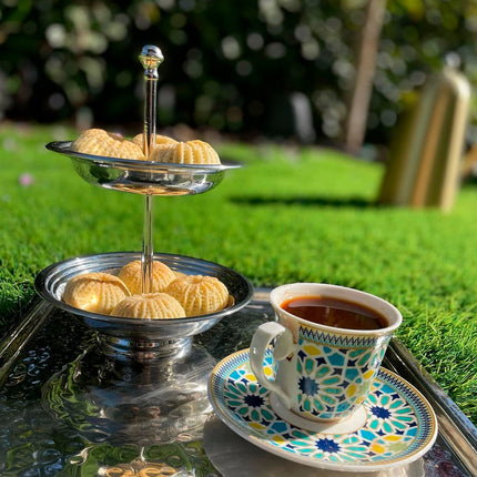 3 TIER CAKE STAND 21X38 cm