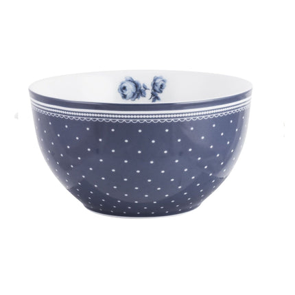 KATIE ALICE VINTAGE INDIGO SPOT CEREAL BOWL