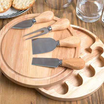 CREATIVE TOPS GOURMET CHEESE KNIFE AND BOARD SET