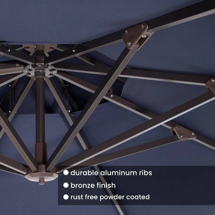 مظلة خارجية للحديقة و الفناء مع قاعدة 3 متر