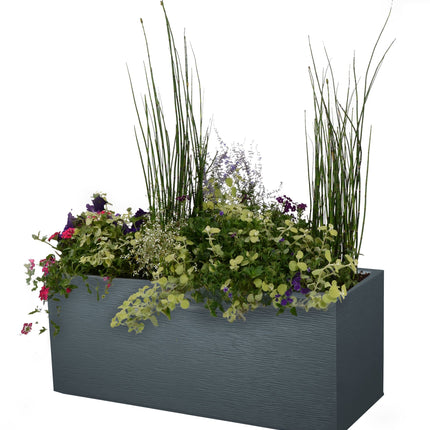 قوار نباتات رمادي 98 لتر 99.5*39.5*43 سم