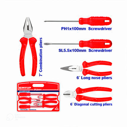 EMTOP 5PCS TOOLS SET EPLS0501