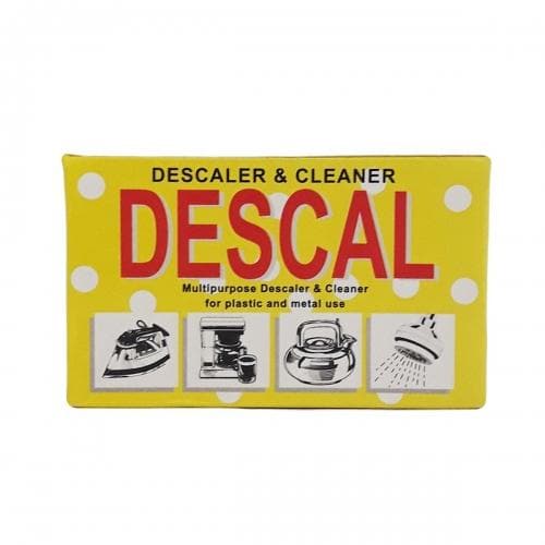 Descaling and cleaning powder