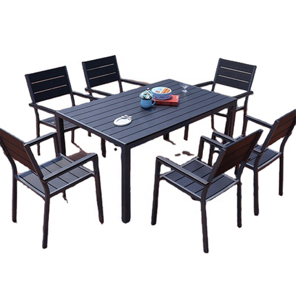 LUXURY GARDEN DINING SET - 7 PIECES