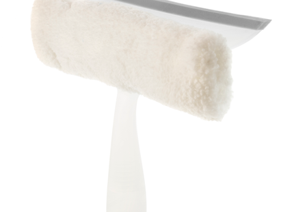 WINDOW SQUEEGEE WITH MICROFIBER SQUEEGEE