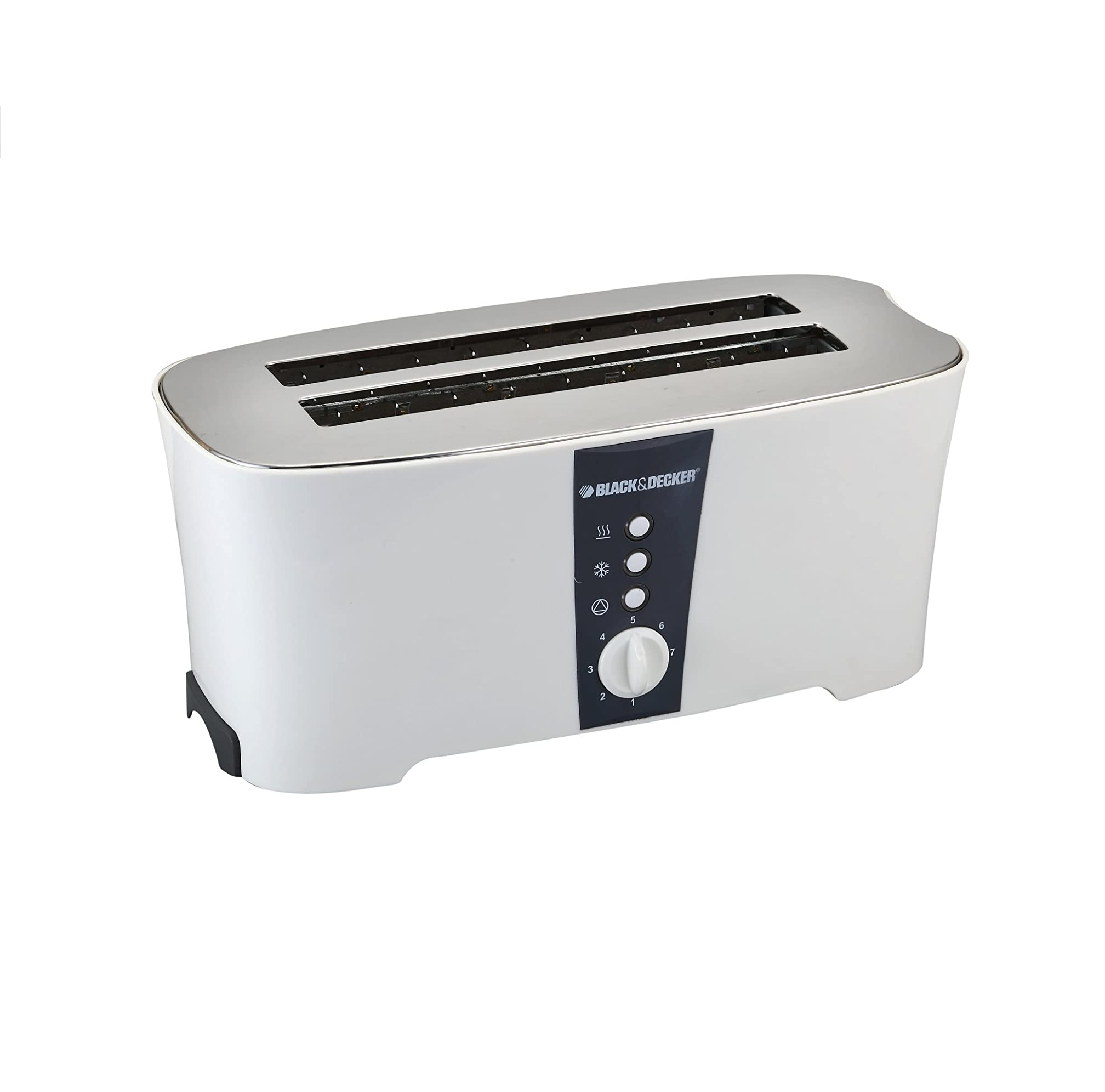 Black & Decker 4 slice toast toaster, 1350 watts – Mega Hardware