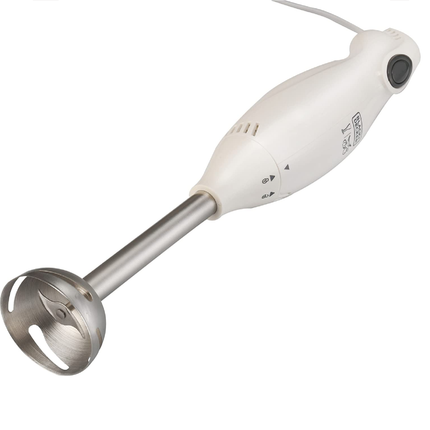 خلاط يدوي بلاك أند ديكر مع كوب قياس زجاج 300 واط