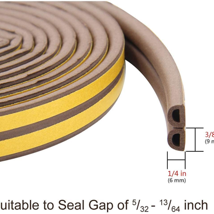 شريط عازل فوم مانع هواء 6 متر
