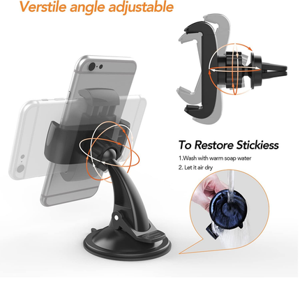 حامل تلفون للسياره 83 ملم