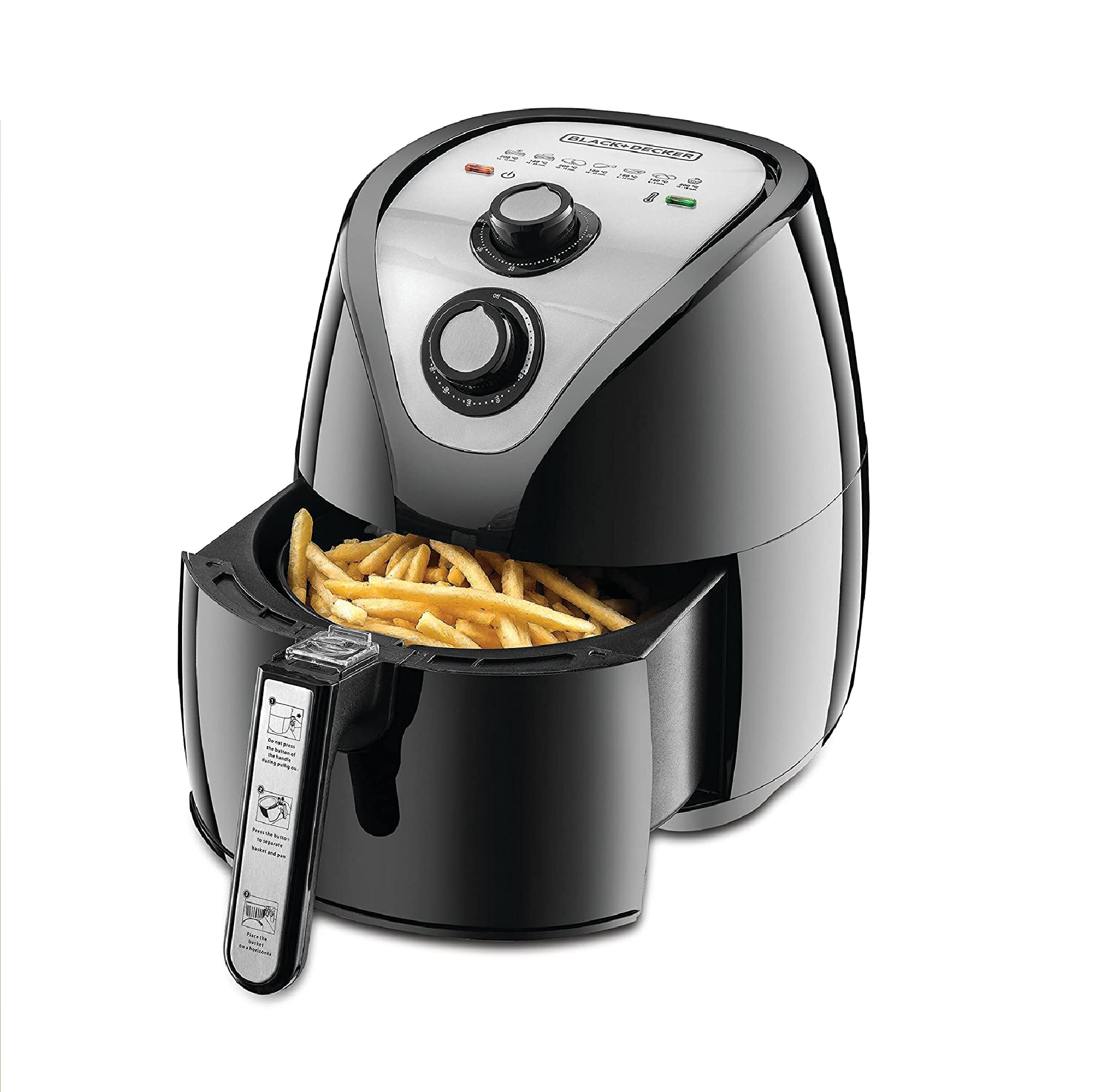 Black Decker Air Fryer 1500 Watt