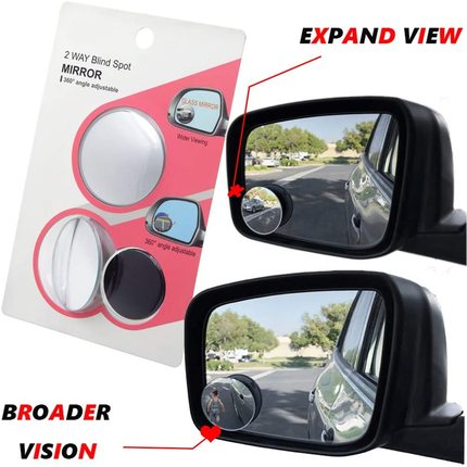 مراه محدبه قطعتين