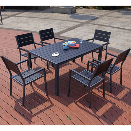 LUXURY GARDEN DINING SET - 7 PIECES