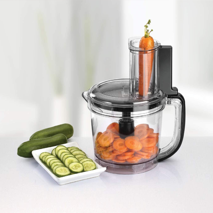 4-in-1 food processor, 800 watts, 41 functions 