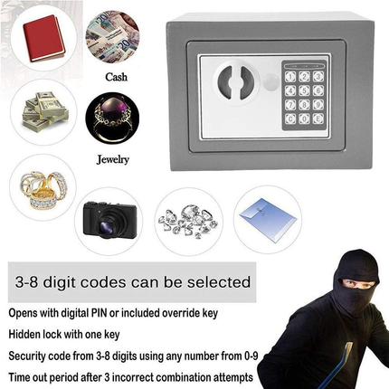 MEGA SAFE E17ST (230X170X170MM)