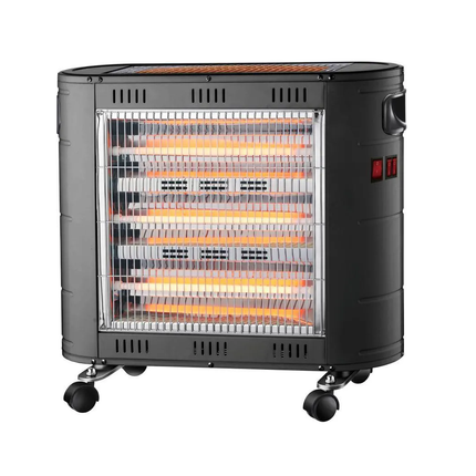 MATEX ELECTRIC HEATER, 2000 WATTS, 3 TEMPERATURE CONTROL LEVELS, BLACK