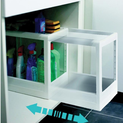 رفوف تخزين إيدا 2 رف 42*40*28 سم