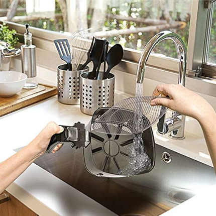 مقلاة كهربائية من بلاك & ديكر مقاس 5 لتر سعة 1.2 كغم 9 في 1 متعددة الوظائف