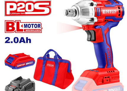  EMTOP LITHIUM-ION IMPACT WRENCH 20V ECDLIW20221