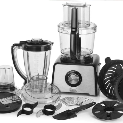 4-in-1 food processor, 800 watts, 41 functions 