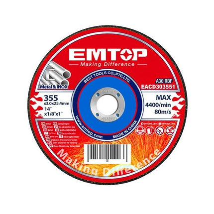 ABRASIVE METAL CUTTING DISC