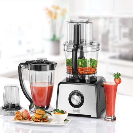 4-in-1 food processor, 800 watts, 41 functions 