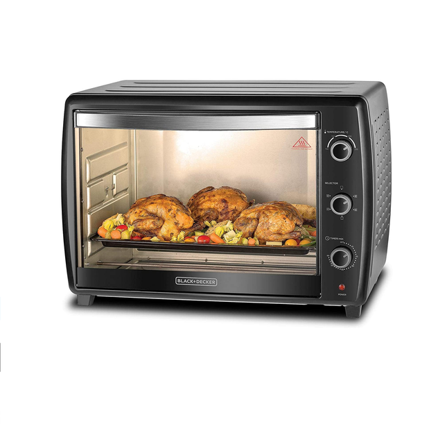 Black &amp; Decker Toaster Oven with Grill 66L - Lifestyle 