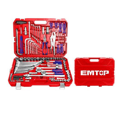 EMTOP 142 PCS COMBINATION TOOLS SET